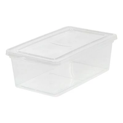 Hot Sale 💯 Storage Bins & Totes IRIS® 6 Quart Clear Storage Box, 12 Pack 🔥 3 Hot Sale 💯 Storage Bins & Totes IRIS® 6 Quart Clear Storage Box, 12 Pack 🔥