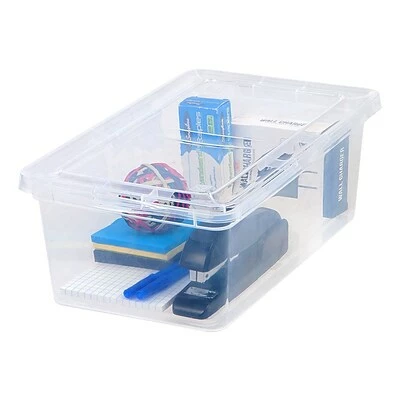 Hot Sale 💯 Storage Bins & Totes IRIS® 6 Quart Clear Storage Box, 12 Pack 🔥 5 Hot Sale 💯 Storage Bins & Totes IRIS® 6 Quart Clear Storage Box, 12 Pack 🔥 - Image 3