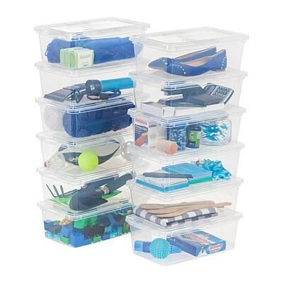 Hot Sale 💯 Storage Bins & Totes IRIS® 6 Quart Clear Storage Box, 12 Pack 🔥 7 Hot Sale 💯 Storage Bins & Totes IRIS® 6 Quart Clear Storage Box, 12 Pack 🔥 - Image 5