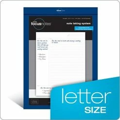 Best Pirce ⌛ Notepads Tops FocusNotes Notepad, 8.5" X 11", White, 50 Sheets/Pad (77103) 😍 -legal paper Store unnamed file 712