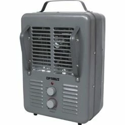 Flash Sale 🥰 Heaters Optimus 1500 W Portable Utility Heater; Gray (h-3013) 🎉