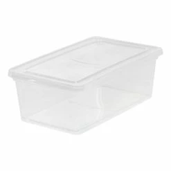 Flash Sale ❤️ Storage Bins & Totes IRIS® 6 Quart Clear Storage Box, 6 Pack 🥰