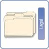 Deals ⭐ Quill Brand® File Folders, Assorted Tabs, 1/3-Cut, Legal Size, Manila, 250/Box (763137) 🔥