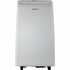 Budget 🔔 Air Conditioners Amana 8,000 BTU (5,500 DOE) Portable AC, Remote Control, White AMAP084AW 🌟
