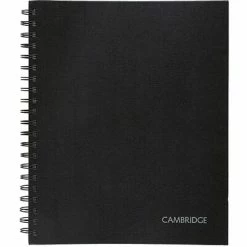 Deals 🛒 Mead Mead® Cambridge Notebooks Cambridge Limited Professional Notebook, 8.85" X 11", Legal Ruled, 96 Sheets, Black (06100) 👏