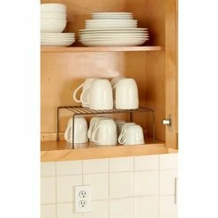 Best Pirce ⭐ Kitchen Storage & Organization Laura Ashley Helper Shelf, Medium, Bronze (LA-92162) 💯 -legal paper Store unnamed file 7372