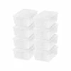 Best Sale ❤️ Storage Bins & Totes Iris 13.5 Qt. Snap Lid Storage Tote, Clear, 8/Pack (500075) 🛒 -legal paper Store unnamed file 7374
