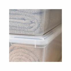 Best Sale ❤️ Storage Bins & Totes Iris 13.5 Qt. Snap Lid Storage Tote, Clear, 8/Pack (500075) 🛒 -legal paper Store unnamed file 7377