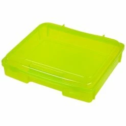 Promo 🧨 Iris® Storage Totes IRIS® Portable Project Case, Green , 6 Pack (150532) 👏