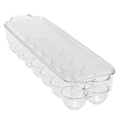 Hot Sale 💯 Kitchen Storage & Organization Kitchen Details Clear Plastic Refrigerator Egg Crate (28517) 🎁 3 Hot Sale 💯 Kitchen Storage & Organization Kitchen Details Clear Plastic Refrigerator Egg Crate (28517) 🎁 - Image 2