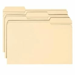 Cheap 🔥 Classification Folders Smead Fastener File Folders, 1 Fastener, Reinforced 1/3-Cut Tab, Legal Size, Manila, 50/Box (19537) 😍 -legal paper Store unnamed file 752