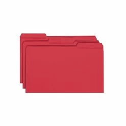 Cheap 👍 Smead File Folders, Reinforced 1/3-Cut Tab, Legal Size, Red, 100/Box (17734) ❤️ -legal paper Store unnamed file 801
