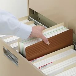 Buy ✨ File Pockets & Jackets Smead Easy Grip Paper Stock File Pocket, 5.25" Expansion, Legal Size, Redrope, 10/Box (73211) 🔥 -legal paper Store unnamed file 818