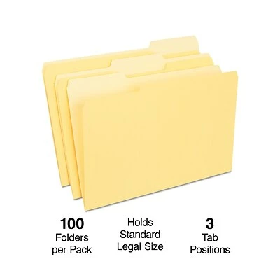 Best reviews of 🔥 Quill Brand® File Folders, Assorted Tabs, 1/3-Cut, Legal, Yellow, 100/Box (741013YW) ✔️ 3 Best reviews of 🔥 Quill Brand® File Folders, Assorted Tabs, 1/3-Cut, Legal, Yellow, 100/Box (741013YW) ✔️