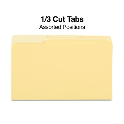 Best reviews of 🔥 Quill Brand® File Folders, Assorted Tabs, 1/3-Cut, Legal, Yellow, 100/Box (741013YW) ✔️ 4 Best reviews of 🔥 Quill Brand® File Folders, Assorted Tabs, 1/3-Cut, Legal, Yellow, 100/Box (741013YW) ✔️ - Image 2