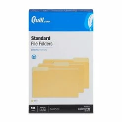 Best reviews of 🔥 Quill Brand® File Folders, Assorted Tabs, 1/3-Cut, Legal, Yellow, 100/Box (741013YW) ✔️ 7 Best reviews of 🔥 Quill Brand® File Folders, Assorted Tabs, 1/3-Cut, Legal, Yellow, 100/Box (741013YW) ✔️ -legal paper Store unnamed file 863