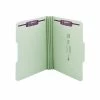 Hot Sale 🛒 Smead Pressboard Classification Folders With SafeSHIELD Fasteners, 1/3-Cut Tab, Legal Size, Gray/Green, 25/Box (19944) 👍 -legal paper Store unnamed file 898