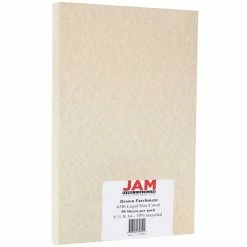 Best reviews of 🎁 Jam® Cardstock Paper JAM Paper Parchment 65 Lb. Cardstock Paper, 8.5" X 14", Brown, 50 Sheets/Pack (17128861) 😀