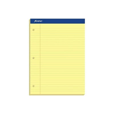Flash Sale ✨ Notepads Ampad Notepad, 8.5" X 11.75", Narrow, Canary, 100 Sheets/Pad (TOP 20-246) 🔔 3 Flash Sale ✨ Notepads Ampad Notepad, 8.5" X 11.75", Narrow, Canary, 100 Sheets/Pad (TOP 20-246) 🔔