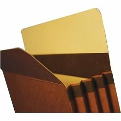 Cheap 🥰 File Pockets & Jackets Quill Brand® Heavy Duty Reinforced File Pocket, 5 1/4" Expansion, Legal Size, Brown, 10/Box (7C1536) 🎁 -legal paper Store unnamed file 968